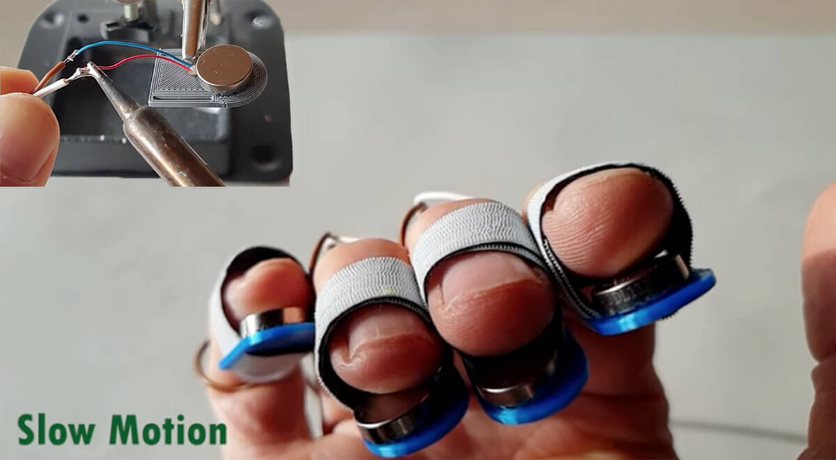Pancake Vibration Motor Enhancements for Glove Designs